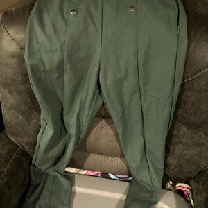 Ann Taylor Green Dress pants (size 10)